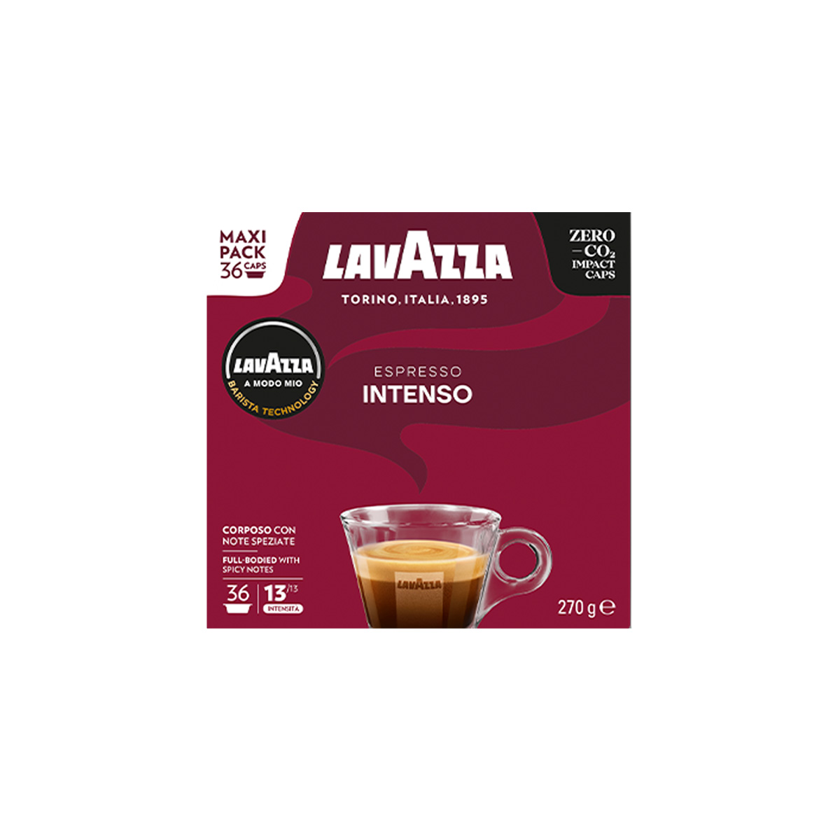 Lavazza-Espresso-Intenso,-kapsule-A-Modo-Mio