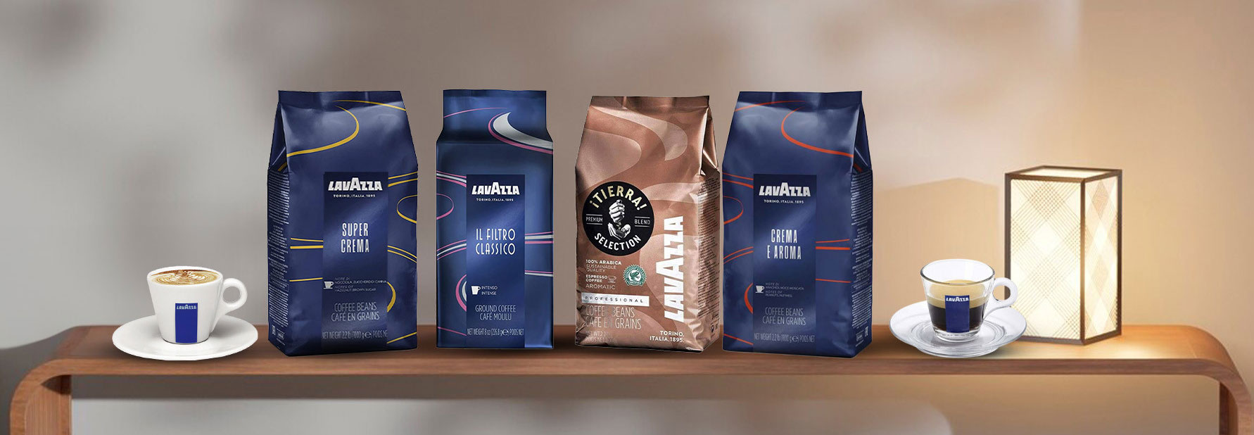 Lavazza kava u zrnu i mljevena kava