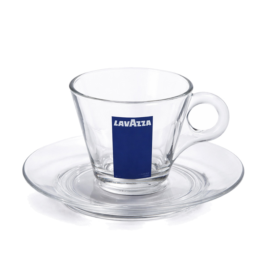 Lavazza staklena espresso šalica